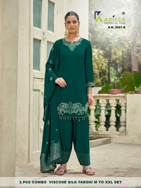 Karissa 2007 B kurti manufacturer wholesale best designer kurtis
